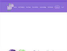 Tablet Screenshot of iceology.net